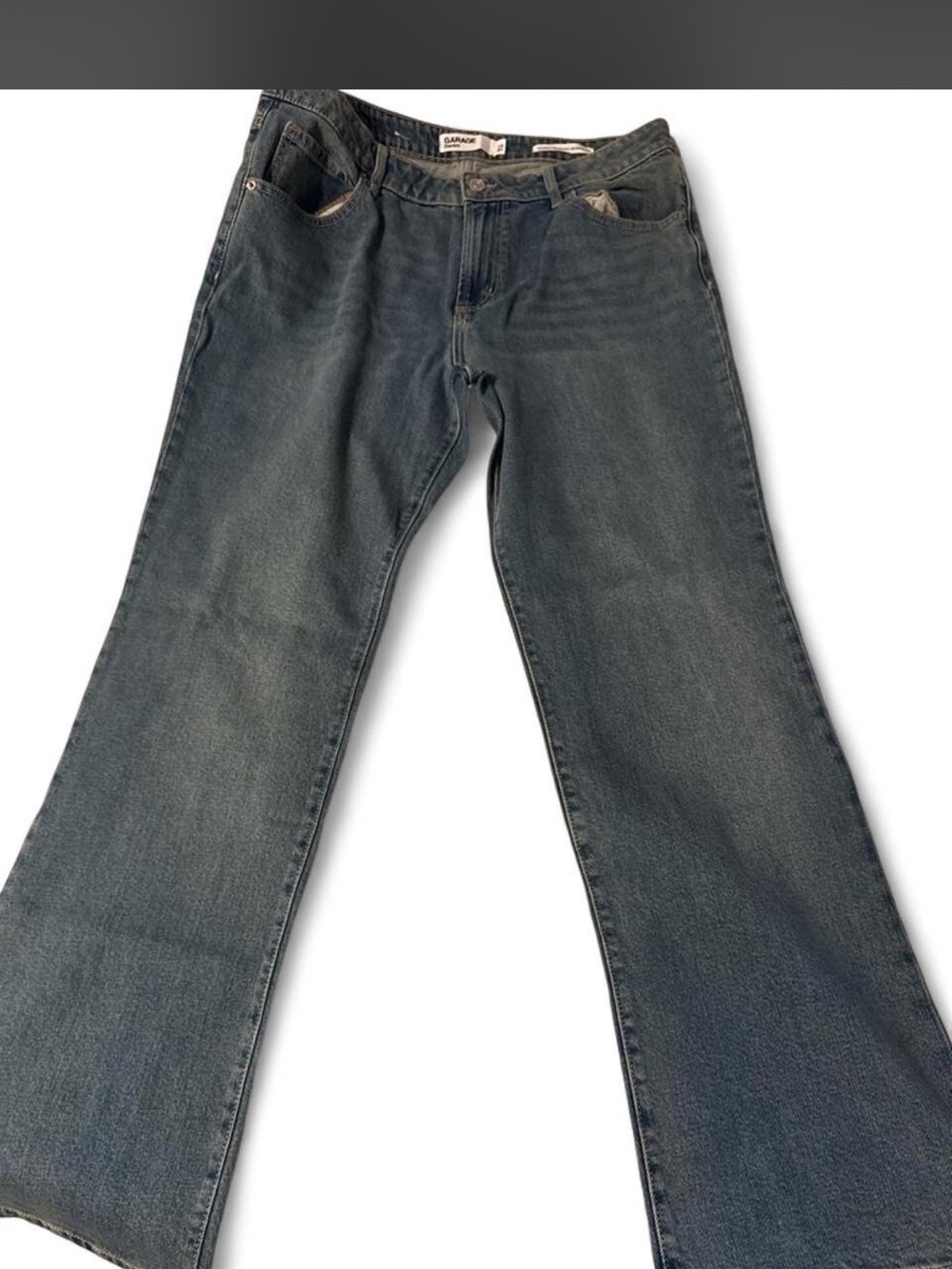 Garage Women's Dark Blue Flare Jeans